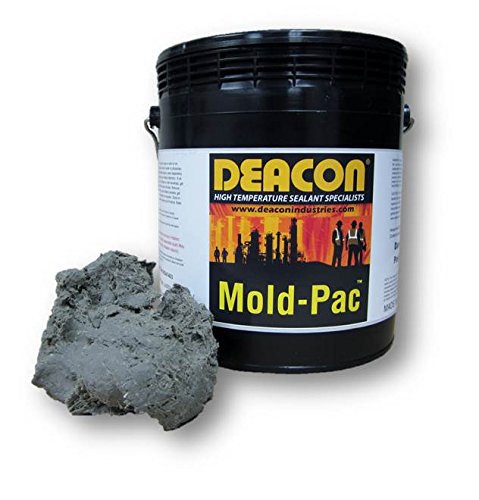Deacon Mold-Pac - Asbestos-free | Damming | Molding | Positioning Putty | Remains Flexible | Quickly removed and reused | Synthetic Base | 10 lb.