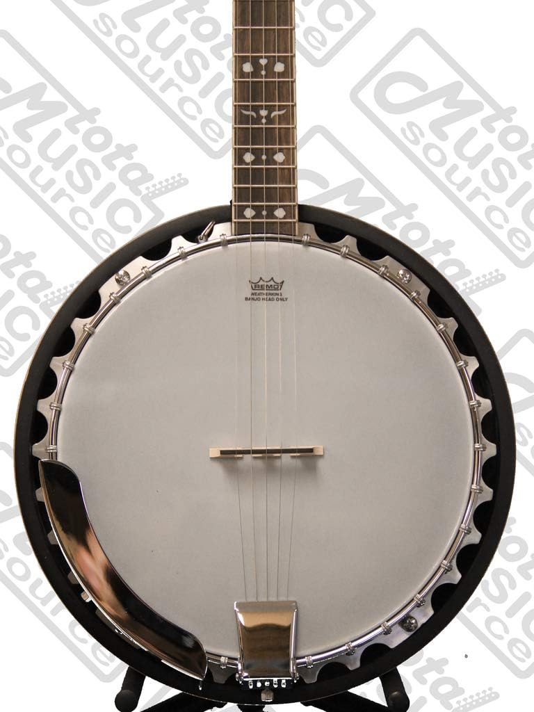 Oscar Schmidt OB5SP 5-String Banjo,Spalted Maple Resonator, W/Bag, OB5SP BAG