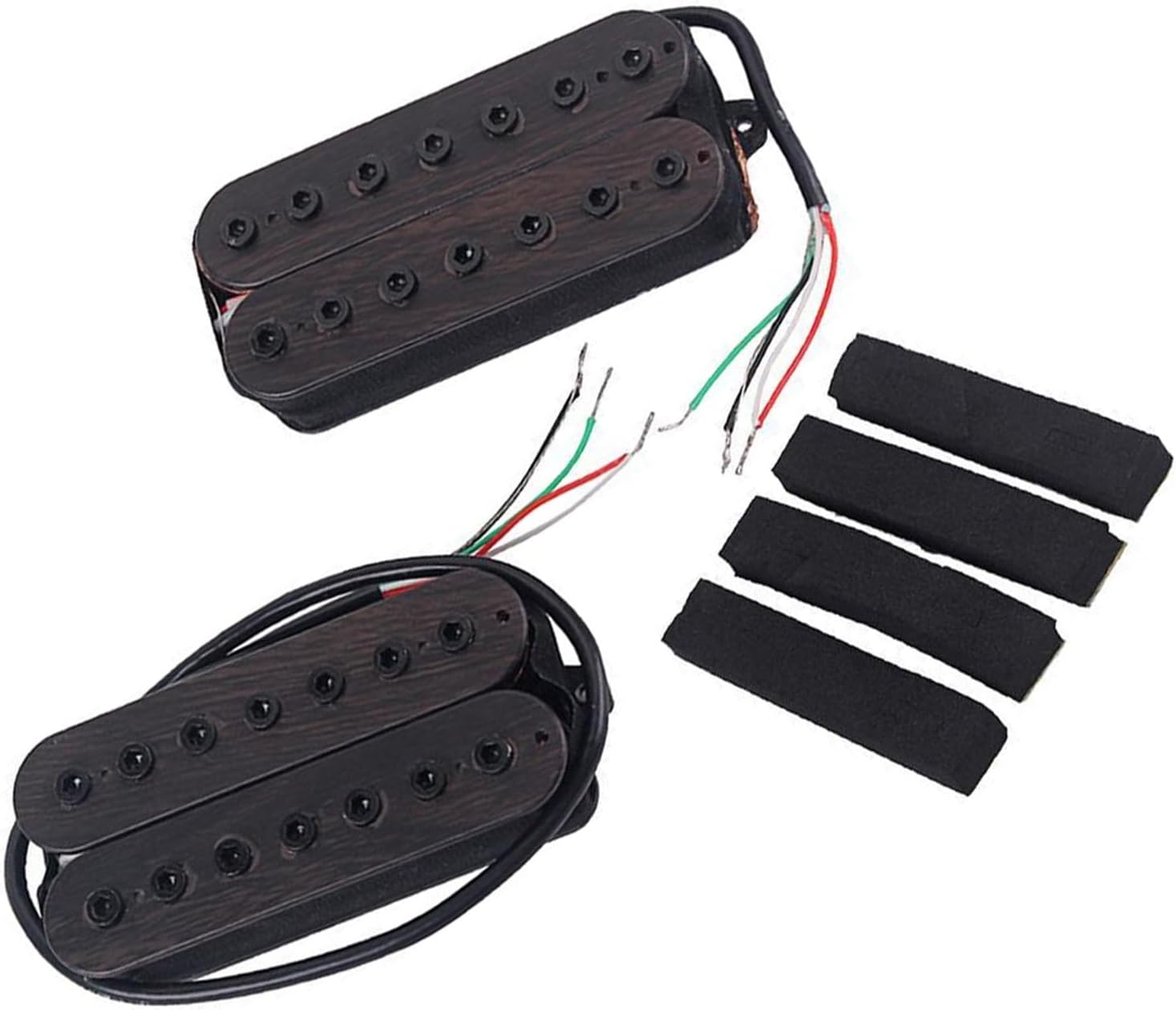 7-String Guitar Humbucker Alnico 5 Magnets Rosewood Pickups for Electric Guitar Parts Electric Guitar Pickups Set