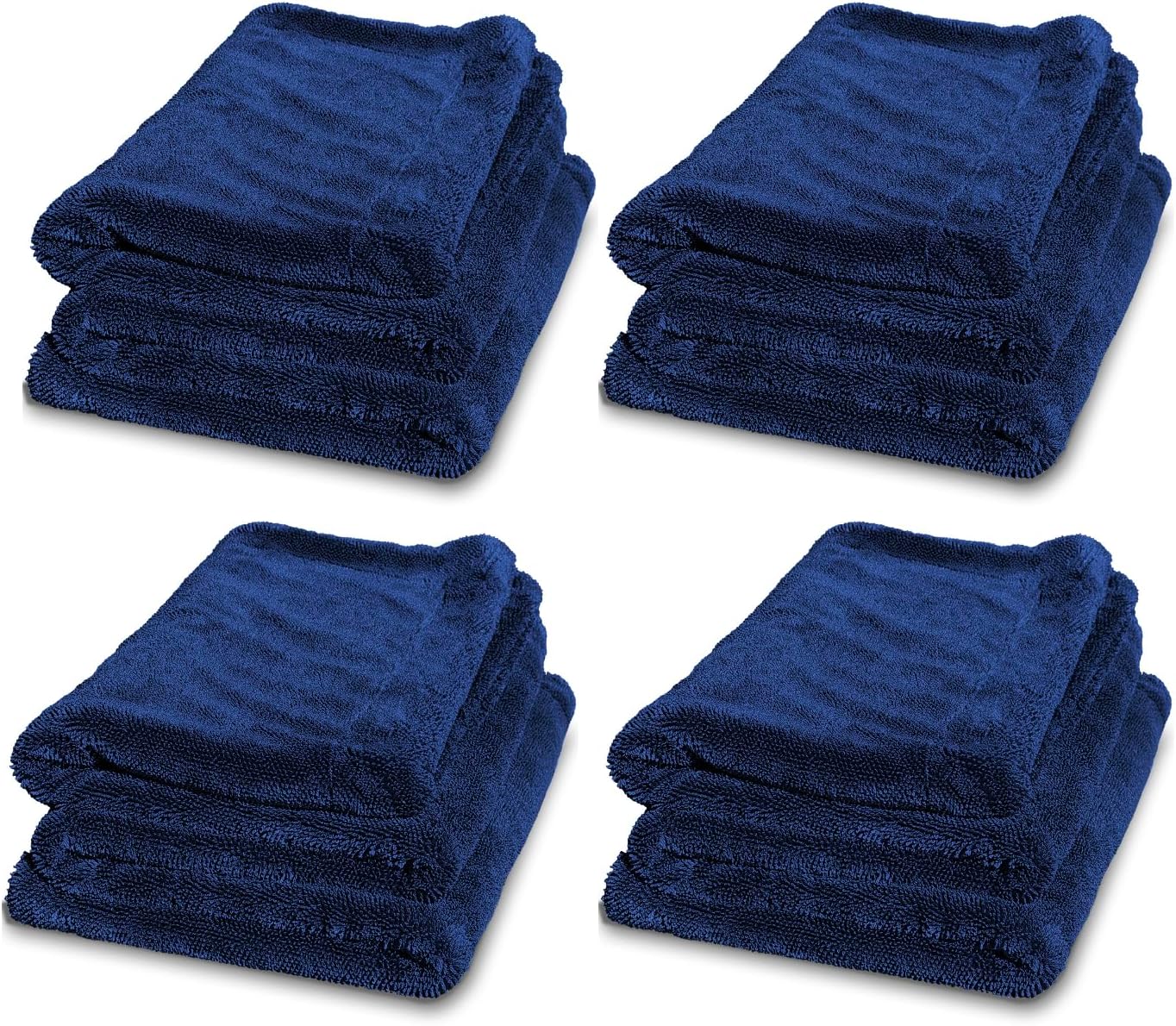 XL Car Drying Towel,1300 GSM Professional Car Towel with Double Twisted Loop, Car Drying Towels Extra Large Super Absorbent, Microfiber Drying Towels for Cars, Trucks - 40
