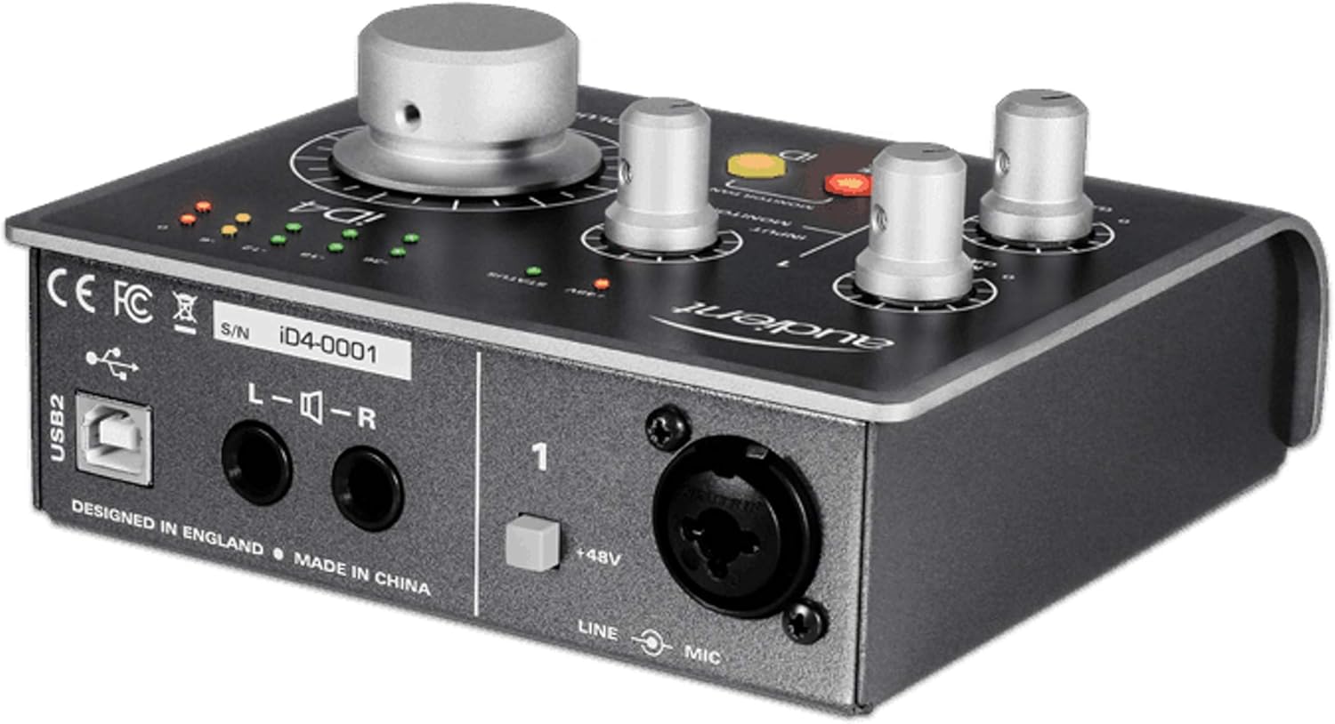 Audient iD4 USB 2-in/2-out High Performance Audio Interface