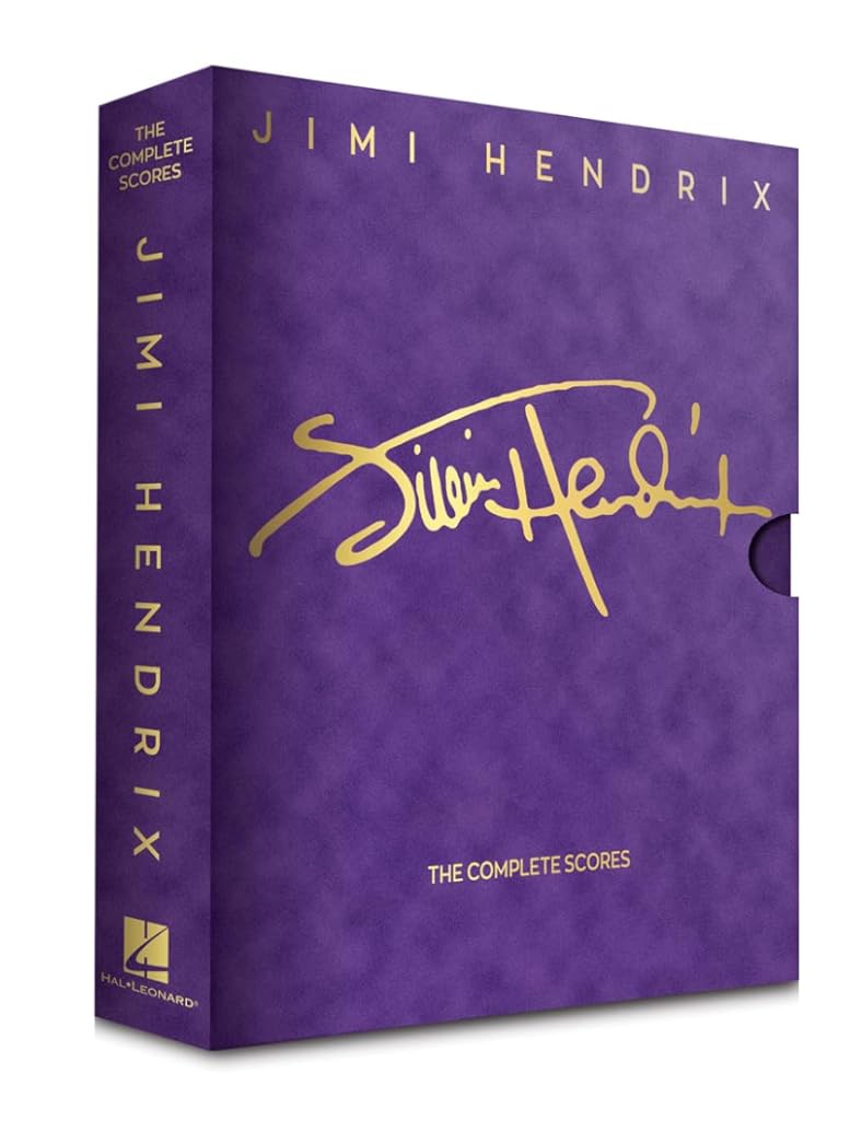 Jimi Hendrix - The Complete Scores | Guitar Tablature and Band Sheet Music Book | Full Transcriptions with Lyrics for Guitar, Bass, Drums and Vocals | Deluxe Hardcover Collector Edition