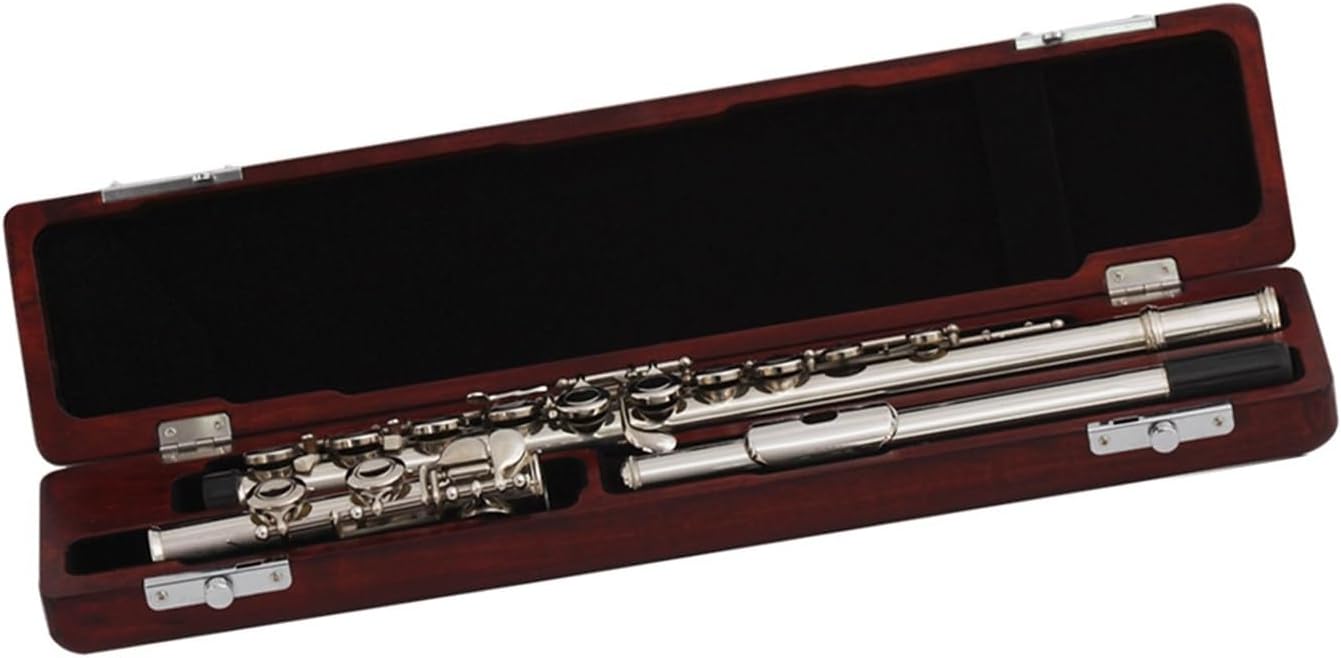 Rosewood Flute Box Wooden Wind Instrument