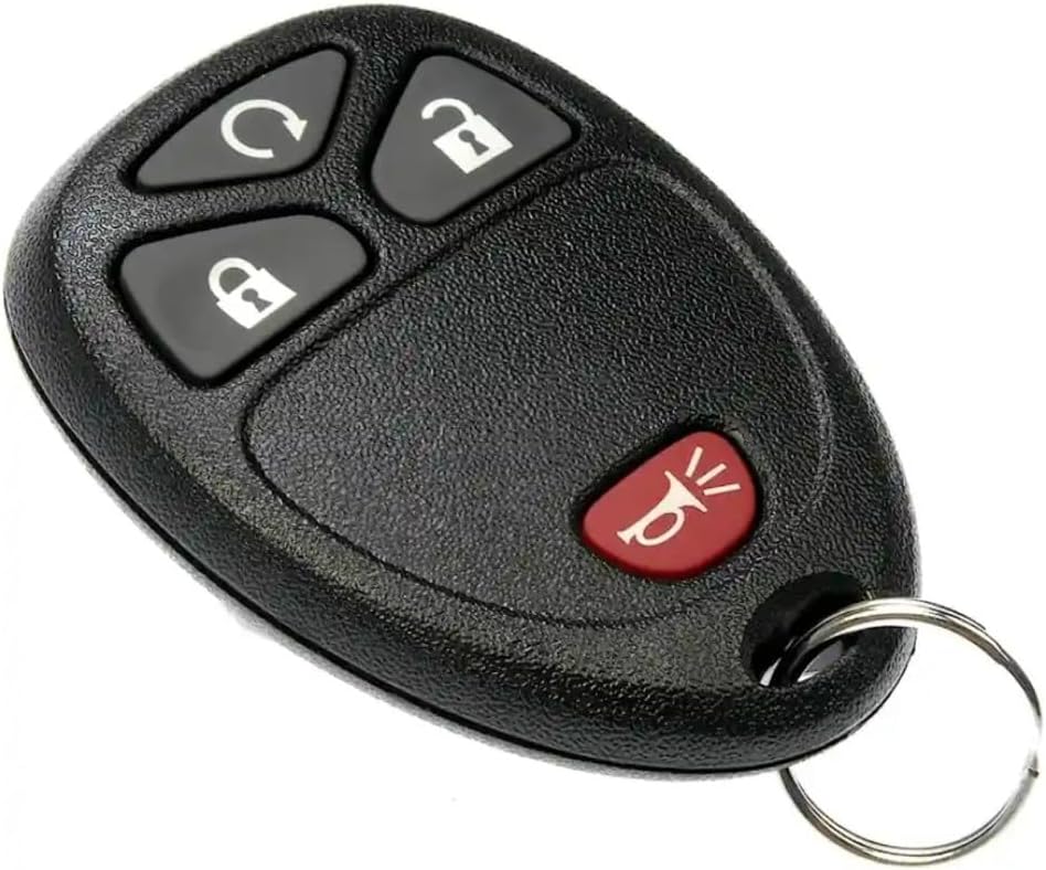 KarParts360 for Chevy Equinox 2007 2008 2009 Keyless Entry Remote | Black | 4 Button