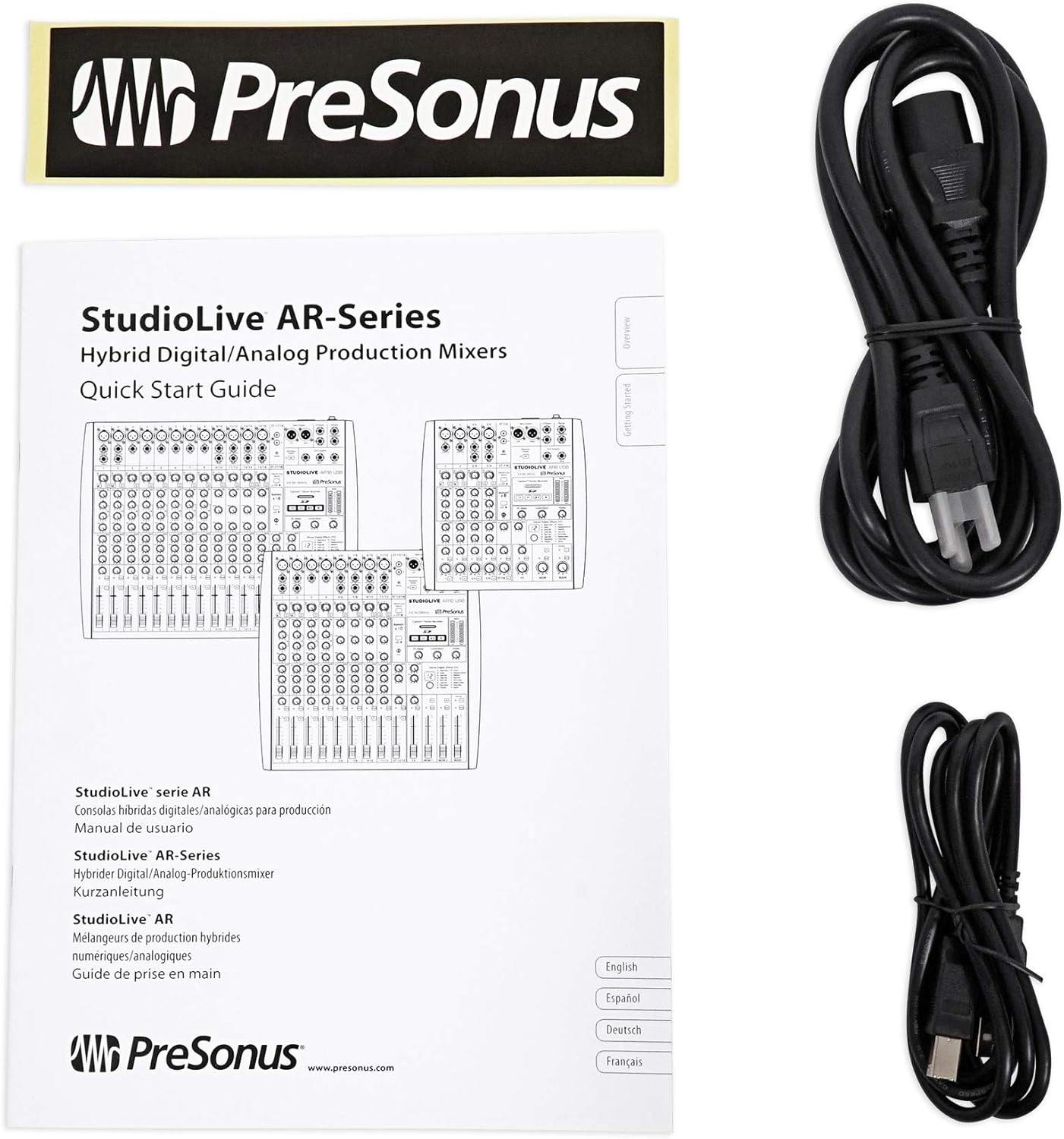 PreSonus StudioLive AR8 USB 8-Channel hybrid Performance and Recording Mixer