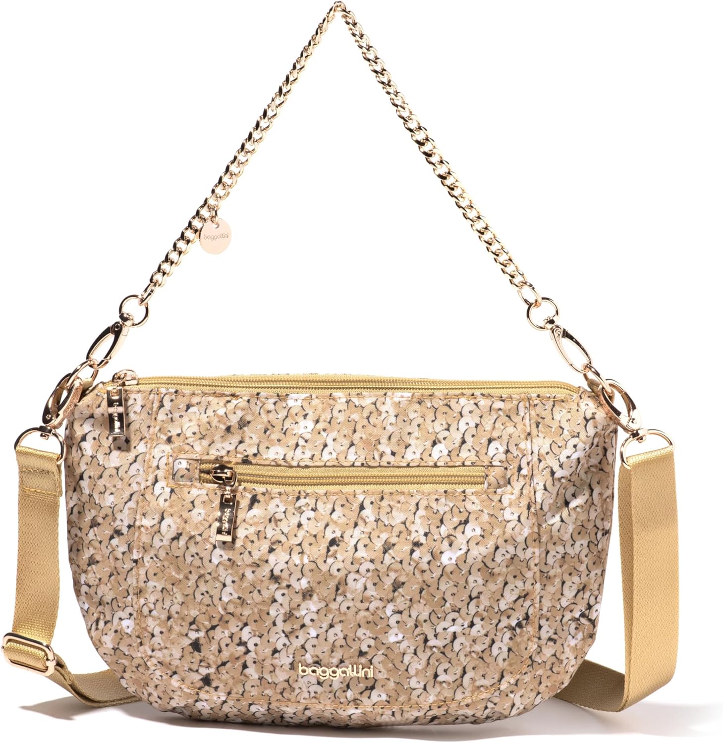 Baggallini womens Modern Everywhere Half Moon Crossbody