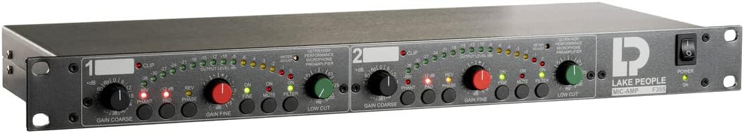 Lake People F355 2-Channel Microphone Preamplifier