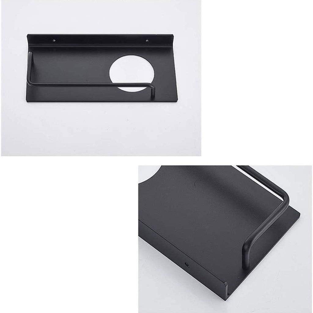 Bathroom Shelves Wall Mount Aluminum Storage Shelf Basket Shower Organizer Corner Kitchen Shelves Black