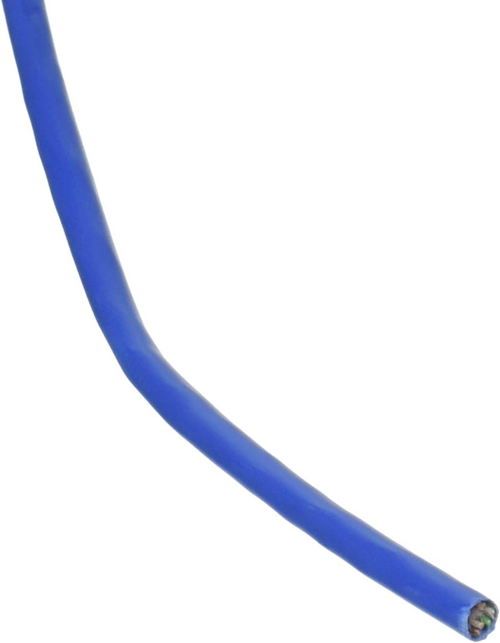 250FT Bulk CAT5E Blue Plnm Solid 24AWG Cable 4PR