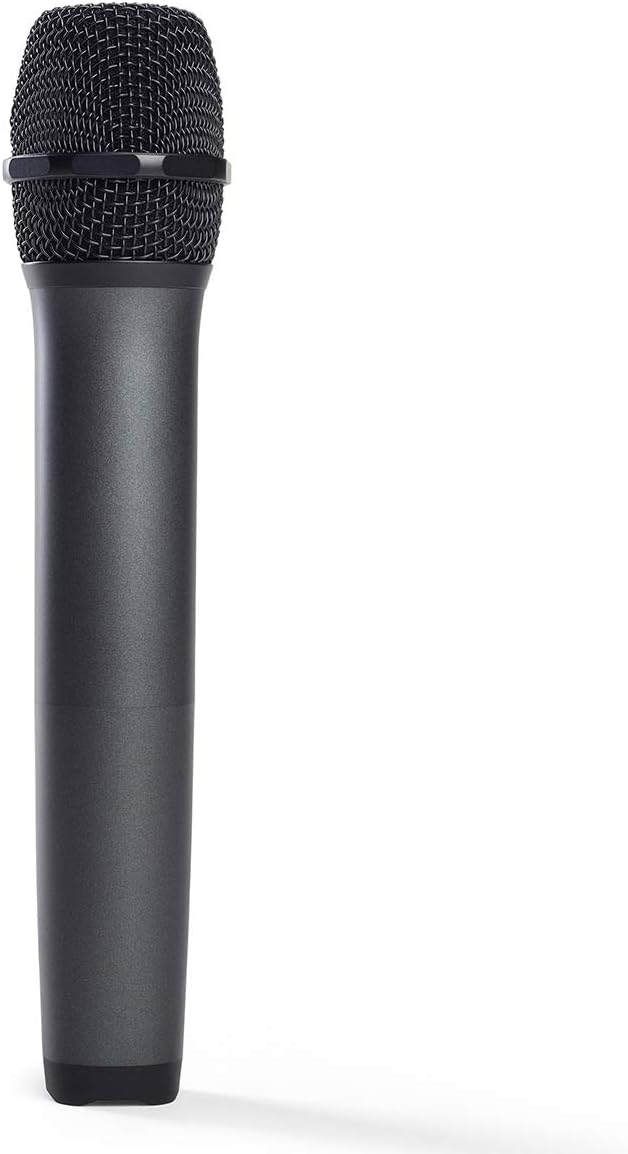 JBL Wireless Two Microphone System with Dual-Channel Receiver, Black (Renewed)