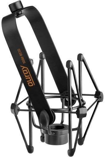 Electro-Voice RE27N/D Broadcast Announcer Microphone with Auray Microphone Suspension Shockmount and Auray Two-Section Broadcast Arm (Bundle)