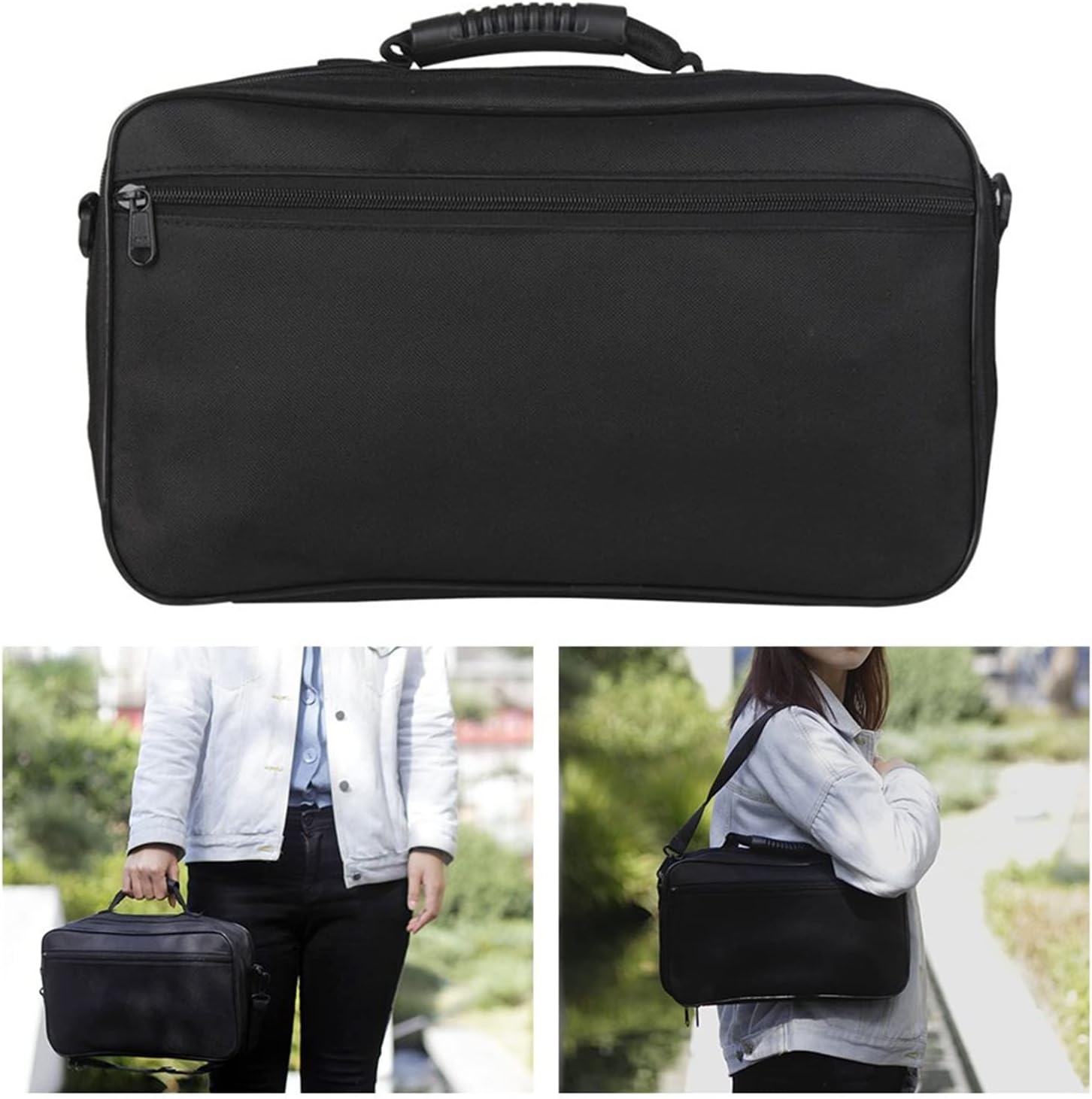 Professional C Key Oboe Semi-Automatic Style Silver Plated Keys Woodwind Instrument with Oboe Reed Gloves Leather Case Oboes Beginner