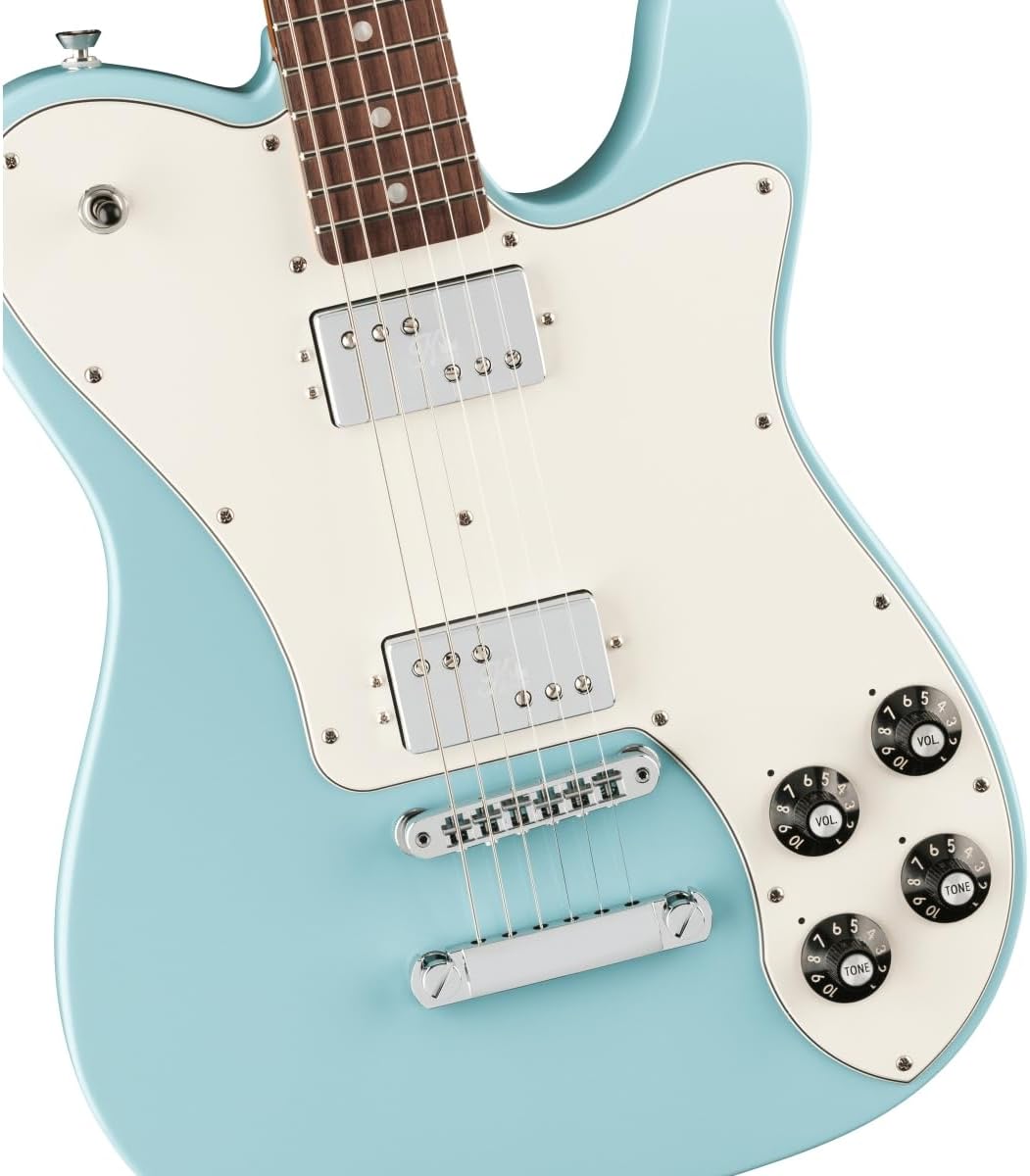 Fender Kingfish Delta Day Telecaster Deluxe Electric Guitar - Daphne Blue