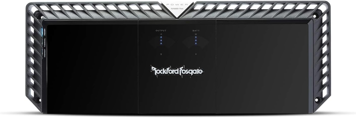 Rockford Fosgate Power T2500-1bdCP 2500 Watt Class-bd Constant Power Mono Amplifier