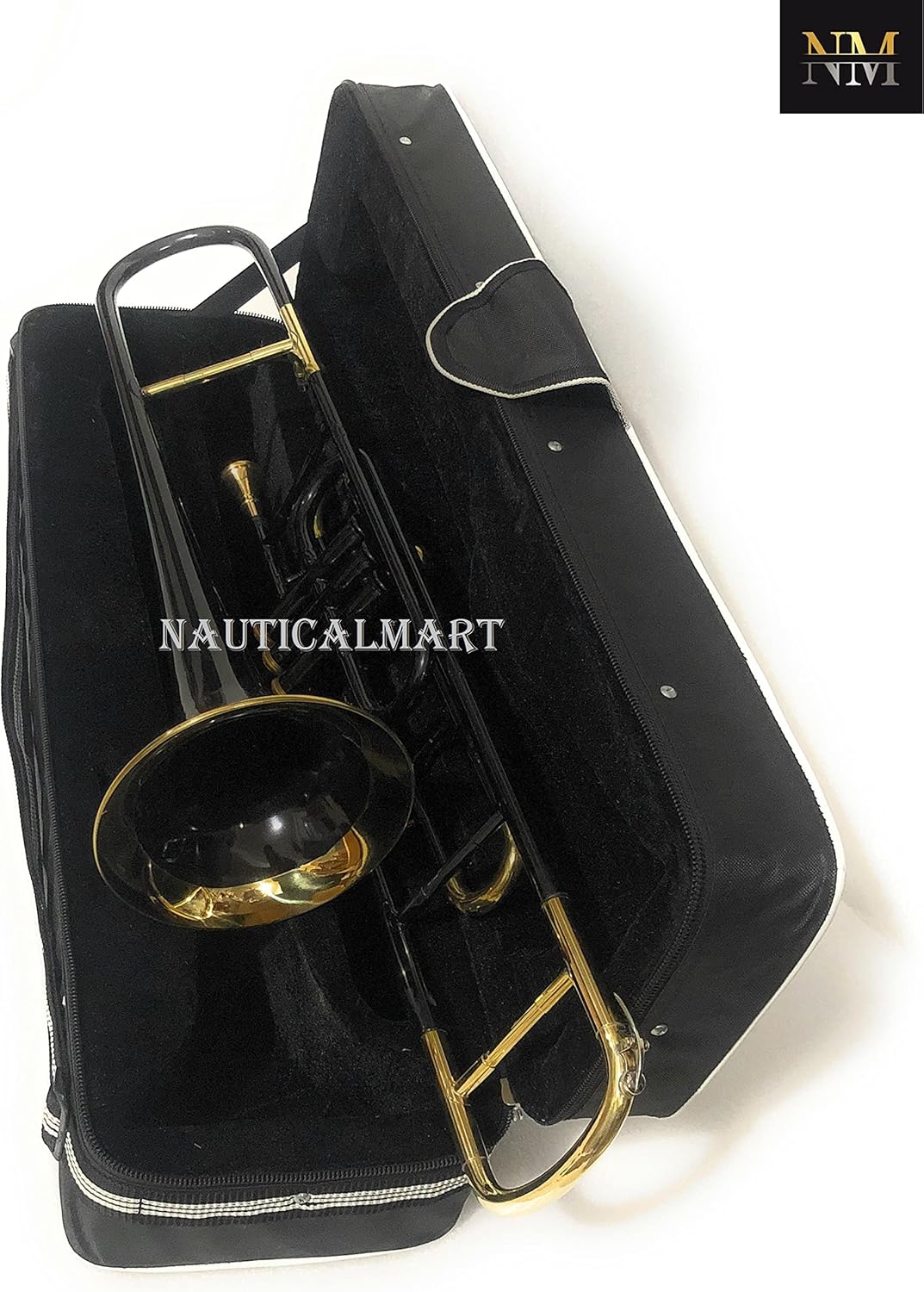 Nauticalmart Valve Trombone Bb Black