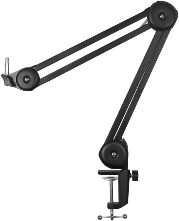 Audio-Technica AT2040 Hypercardioid Dynamic Podcast Microphone Bundled with 20ft XLR Cable + Microphone Arm (3 Items)