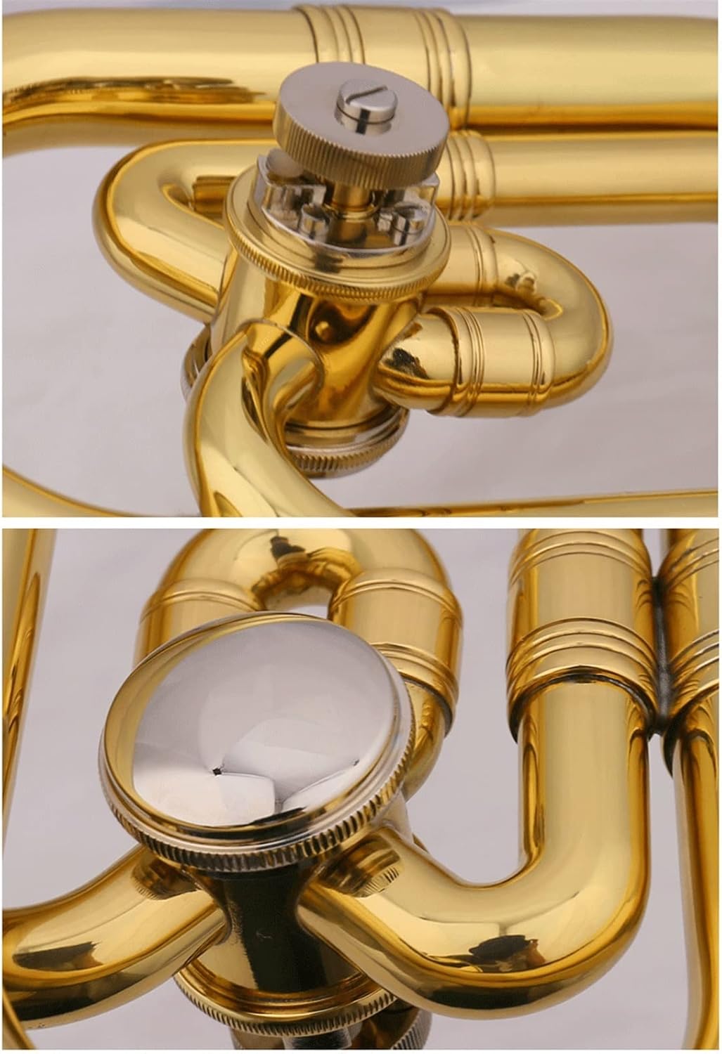 TSTS C Key Bugle Call Trumpet Marching Band Storm Horn Student Beginner Wind Band Use Bugle Trumpet