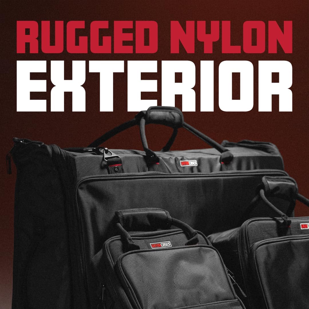Gator Cases Padded Nylon Mixer/Gear Carry Bag with Removable Strap; 21