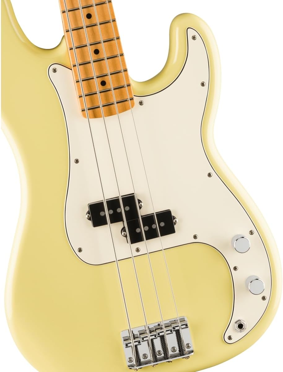 Fender Player II Precision Bass - Hialeah Yellow with Maple Fingerboard