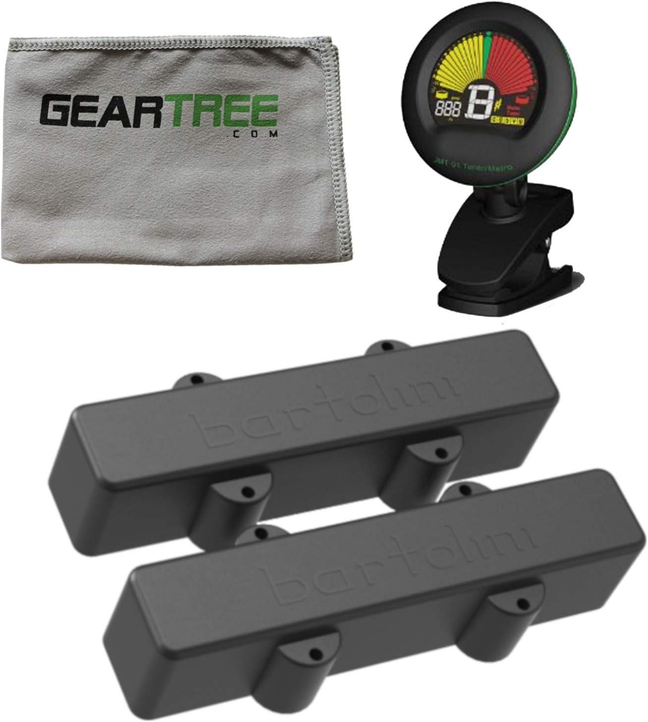 Bartolini 9J1 L/S J-Bass 4-String Bass Pickup Original Dual In-Line Coil Neck &