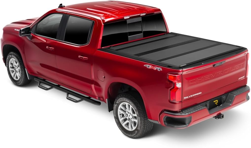 Bak Industries - 448139 - BAK Industries 448139 BAKFlip MX4 Hard Folding Truck Bed Cover