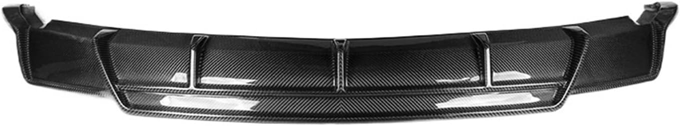 PT Style Dry Carbon Fiber Car Rear Diffuser Compatible For Tesla Model 3 2016-2019