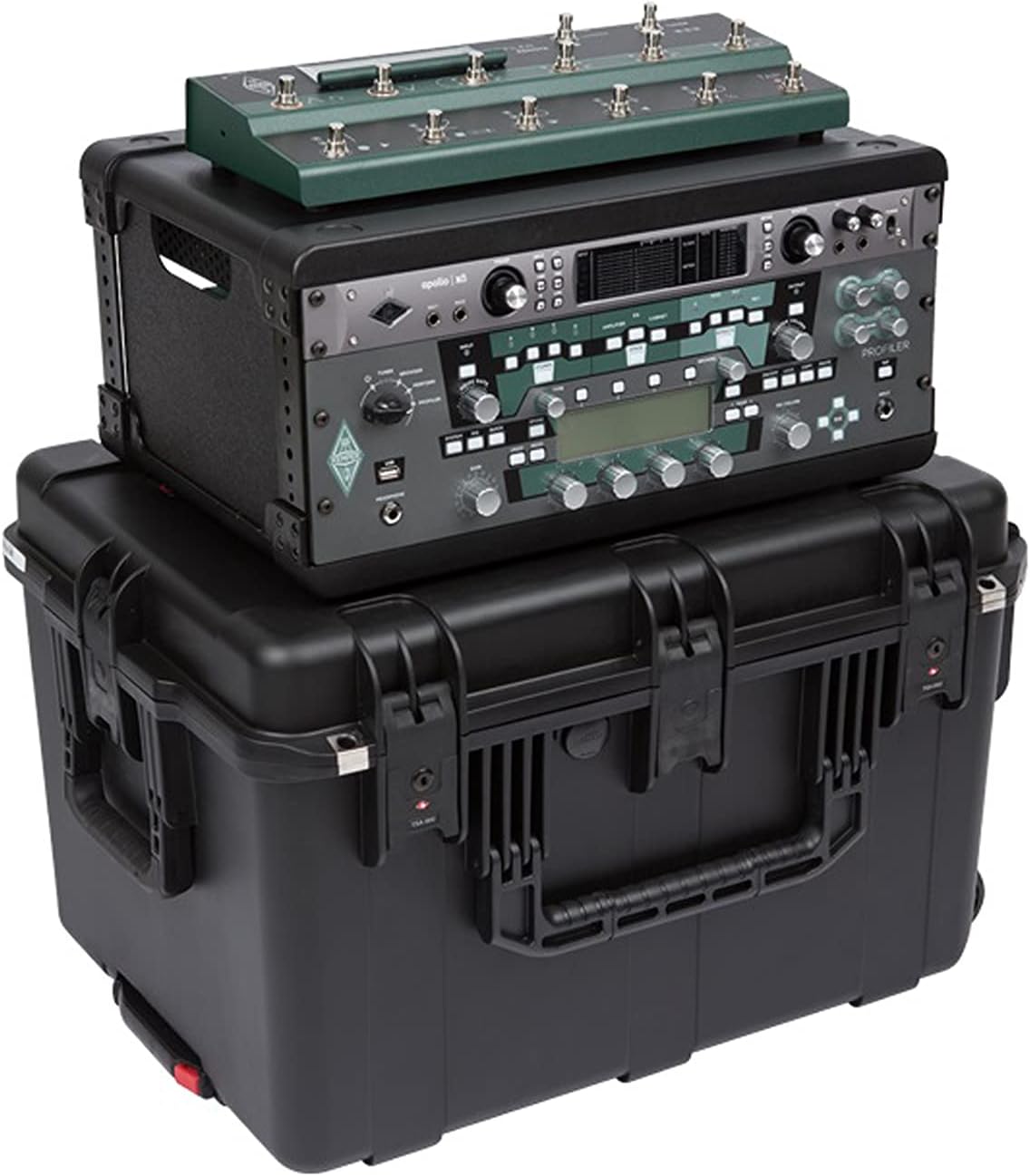 SKB 3i-231714GFX 4U iSeries Injection Molded Guitar FX Fly Rack (3i231714GFX)