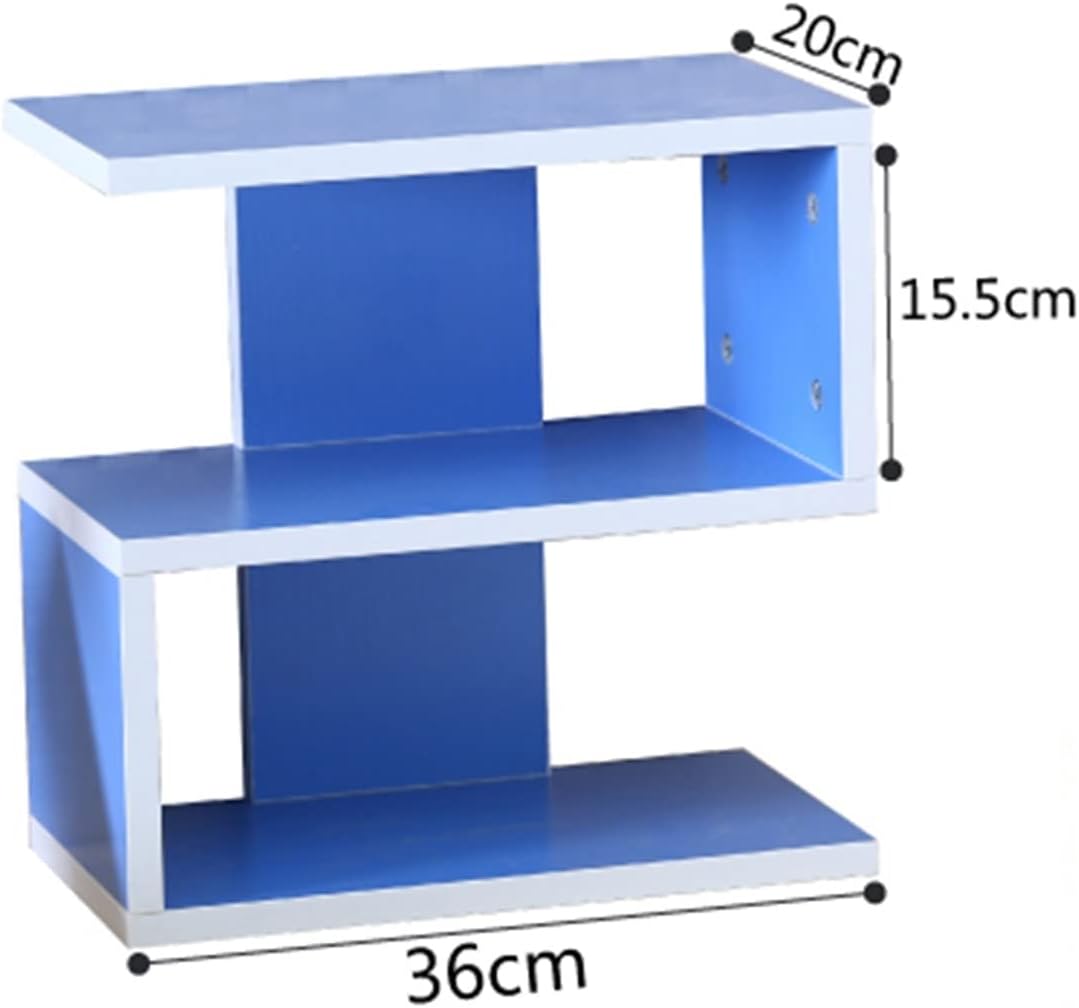Record Storage Shelf Desktop CD Rack Storage Rack Storage Rack Disc Rack Office Small Bookshelf Display Rack Decorative Study Record Shelf (Color : 1)