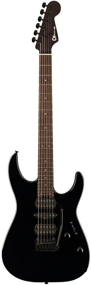 Charvel MJ DK24 HSH 2PT Electric Guitar - Black