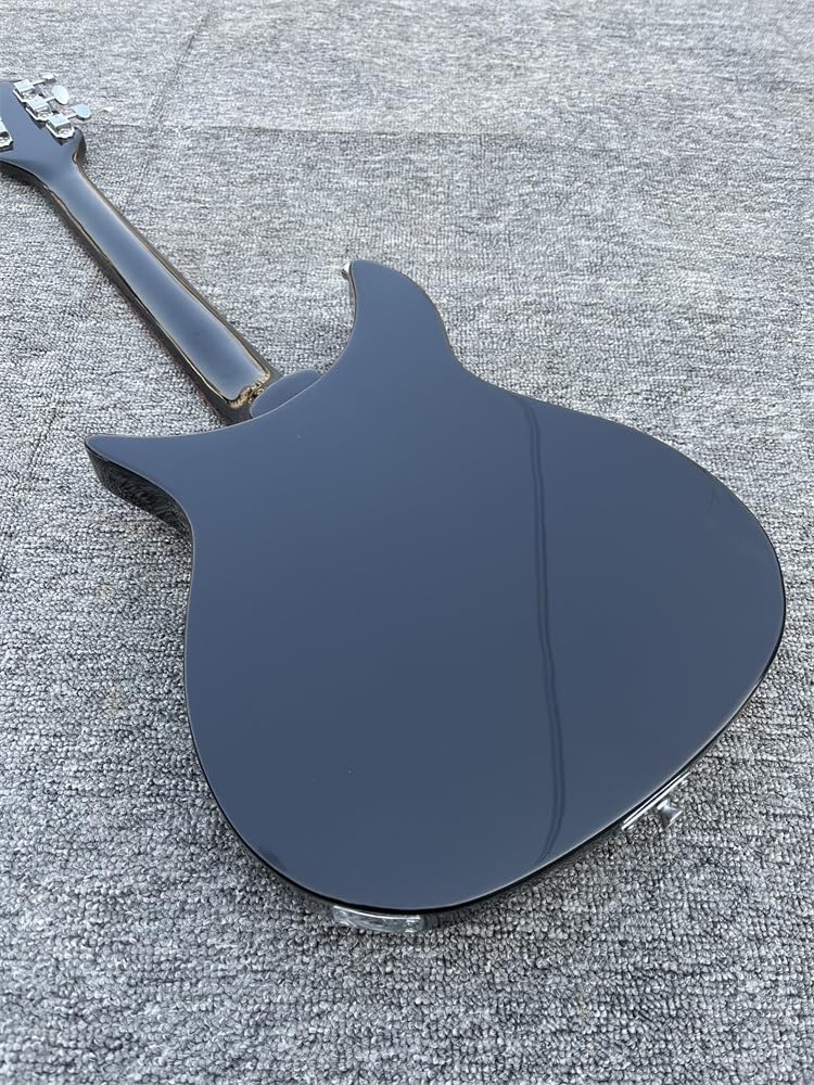 Custom 325 electric guitar 6-string electric guitar, Black paint 527-string pitch, R bridge