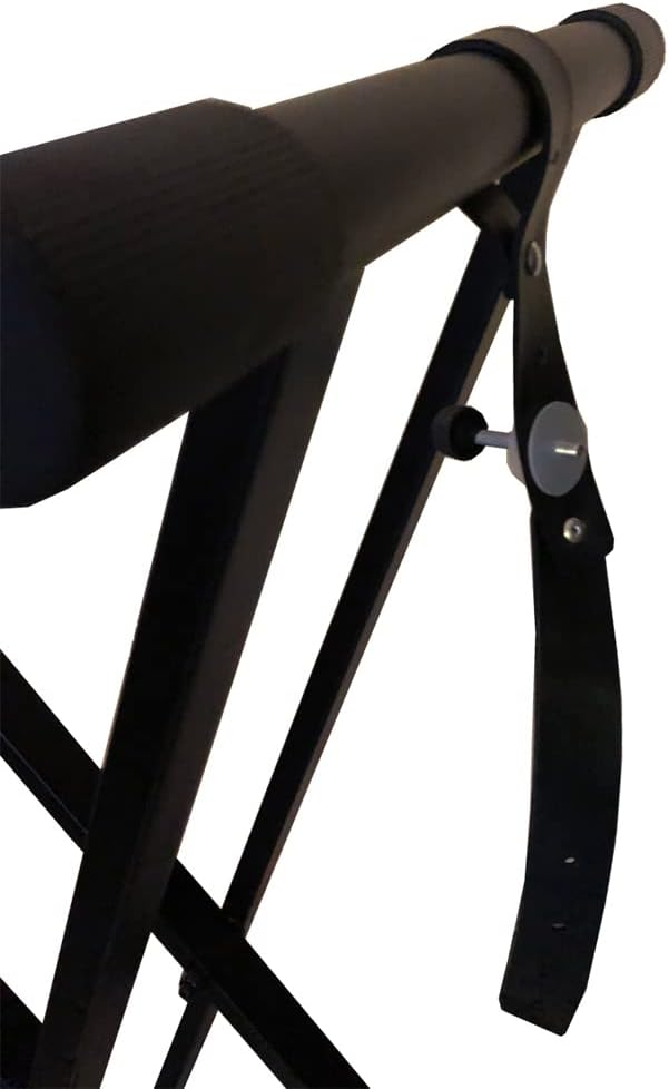 Alesis Recital Pro | Digital Piano/Keyboard & RockJam Xfinity Heavy-Duty, Double-X, Pre-Assembled, Infinitely Adjustable Piano Keyboard Stand with Locking Straps