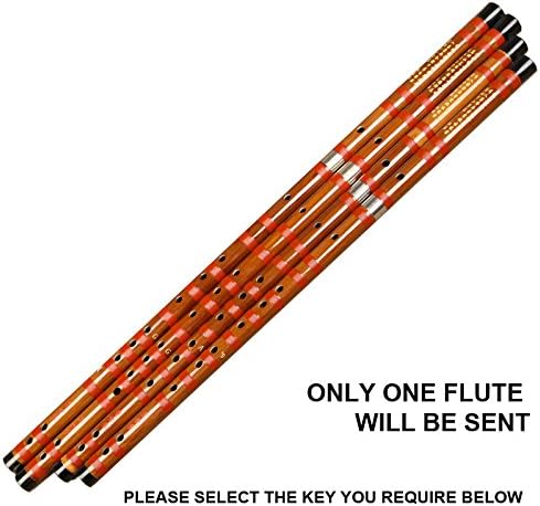 OrientalMusicSanctuary ATTESTED: Dong Xue Hua Pofessional BASS Dizi Model 8881 - MELLOW BASS Chinese Bamboo Flute (Key of bB (Bass))