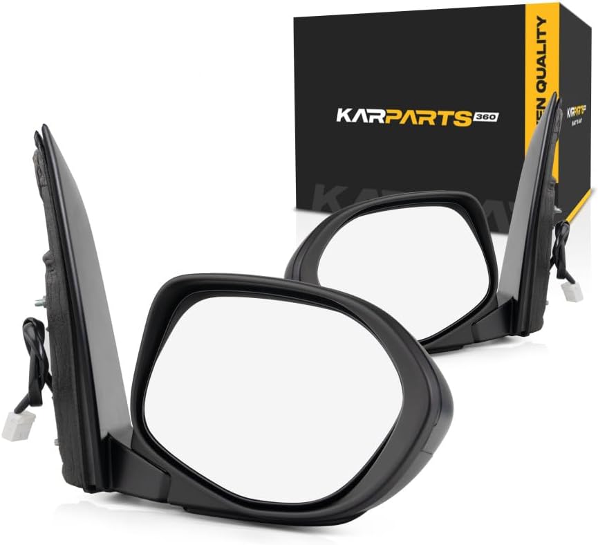 For Honda Odyssey 2014 15 16 2017 Door Mirror Driver and Passenger Side | Pair | Power | Non-Heated | Replacement For 76250TK8A41, 76200TK8A41 | HO1320277, HO1321277