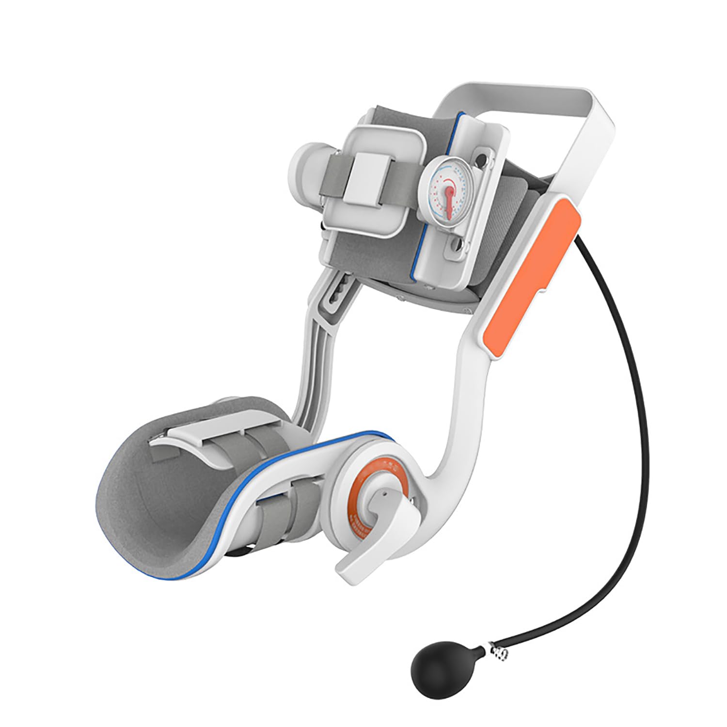 Elbow Joint Rehabilitation Device, Wrist Elbow Support Brace, Adjustable Post Op Elbow Brace Stabilizer Splint, Full Angle Adjustment (-15°~150°) for Injury Recovery Arm Support Protector