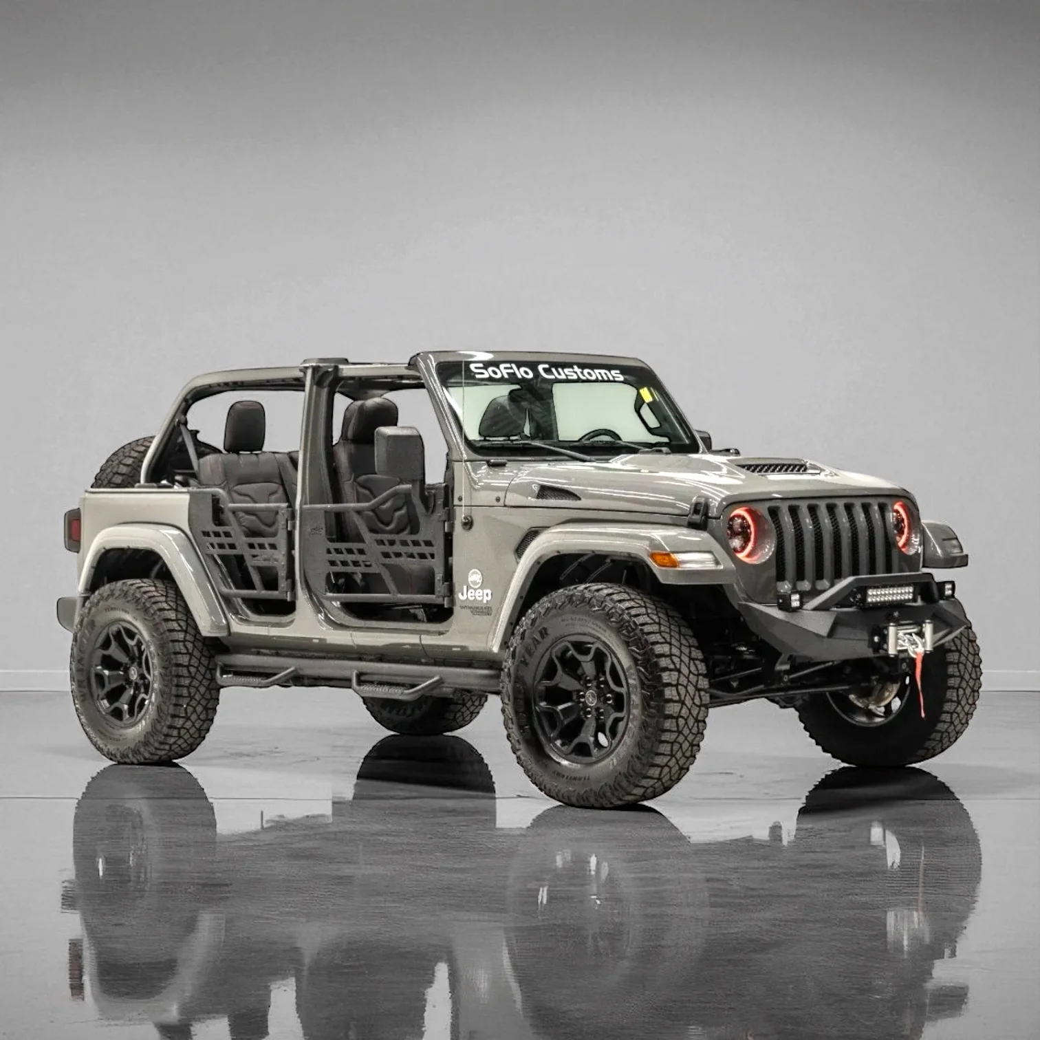 Jeep Wrangler Front Bumper Stubby 2018-2026