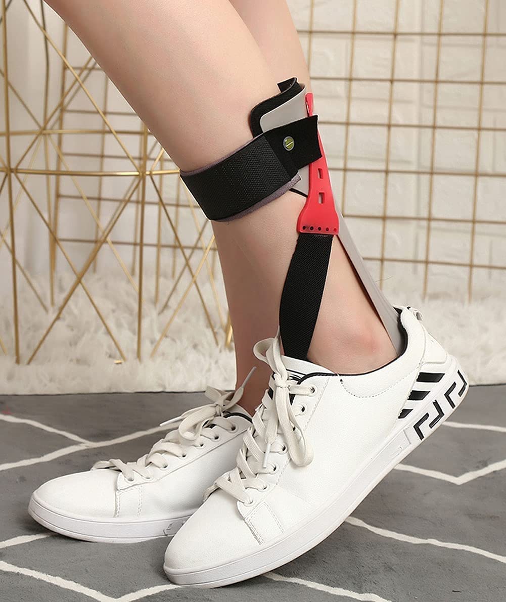 Ankle-foot drop orthosis,Adjustable Foot Splint Brace, Foot Drop Brace Splint Ankle Foot Orthosis, Drop Foot Brace for Walking for Foot Drop Plantar Fasciitis Achilles Tendonitisinjury Recover(XL)