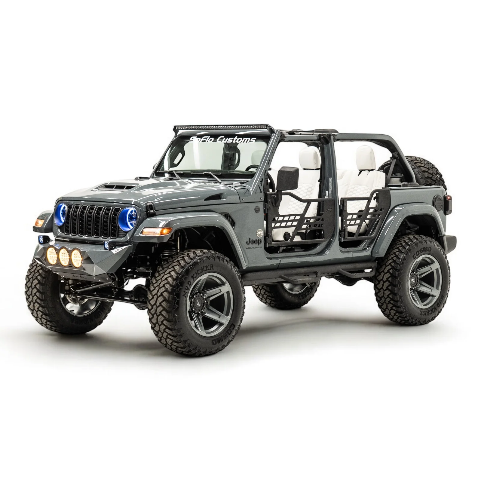 Jeep Wrangler Mojave Style Hood 2018-2026