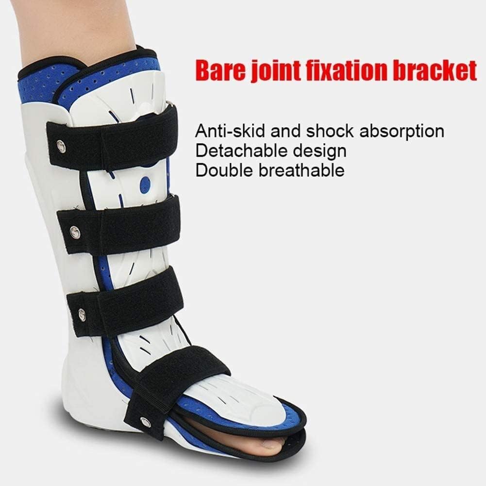 Ankle Fixed Brace Ankle Fracture Boot Orthopedic Shoes Ankle Joint Fixation Bracket Ankle Fracture Protector Calf Fracture Support Sprain Bracket, Size : L
