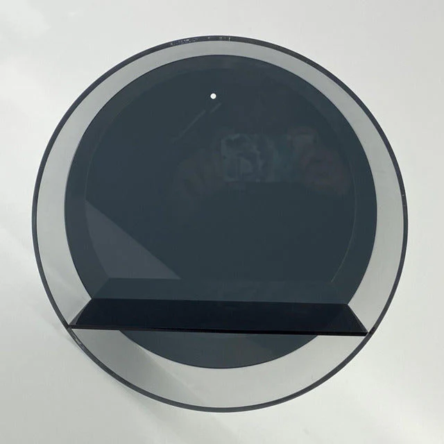 Nordic Acrylic Wall Shelf with Circular Design