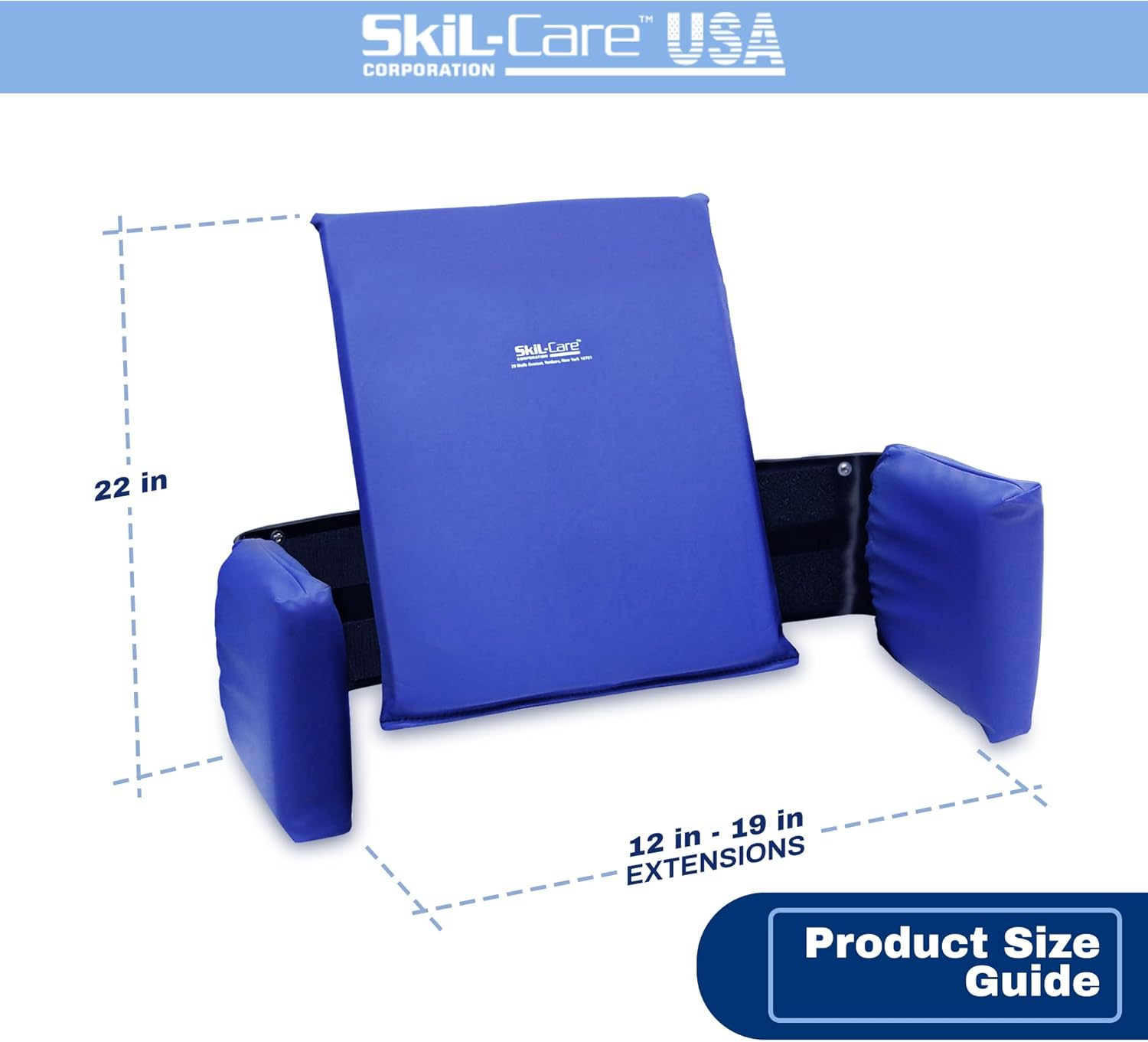 Skil-Care Adjustable Lateral Support, Width Adjusts from 12