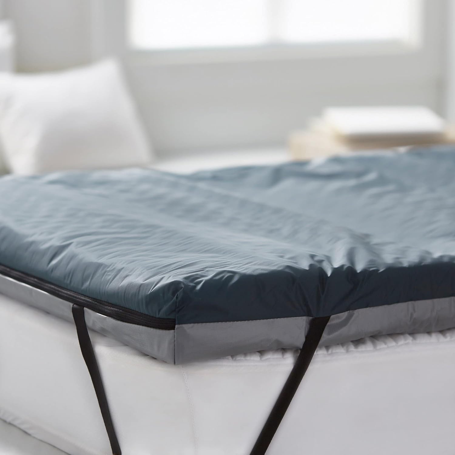 Drive Medical 14893 Premium Guard Gel Mattress Overlay, Blue