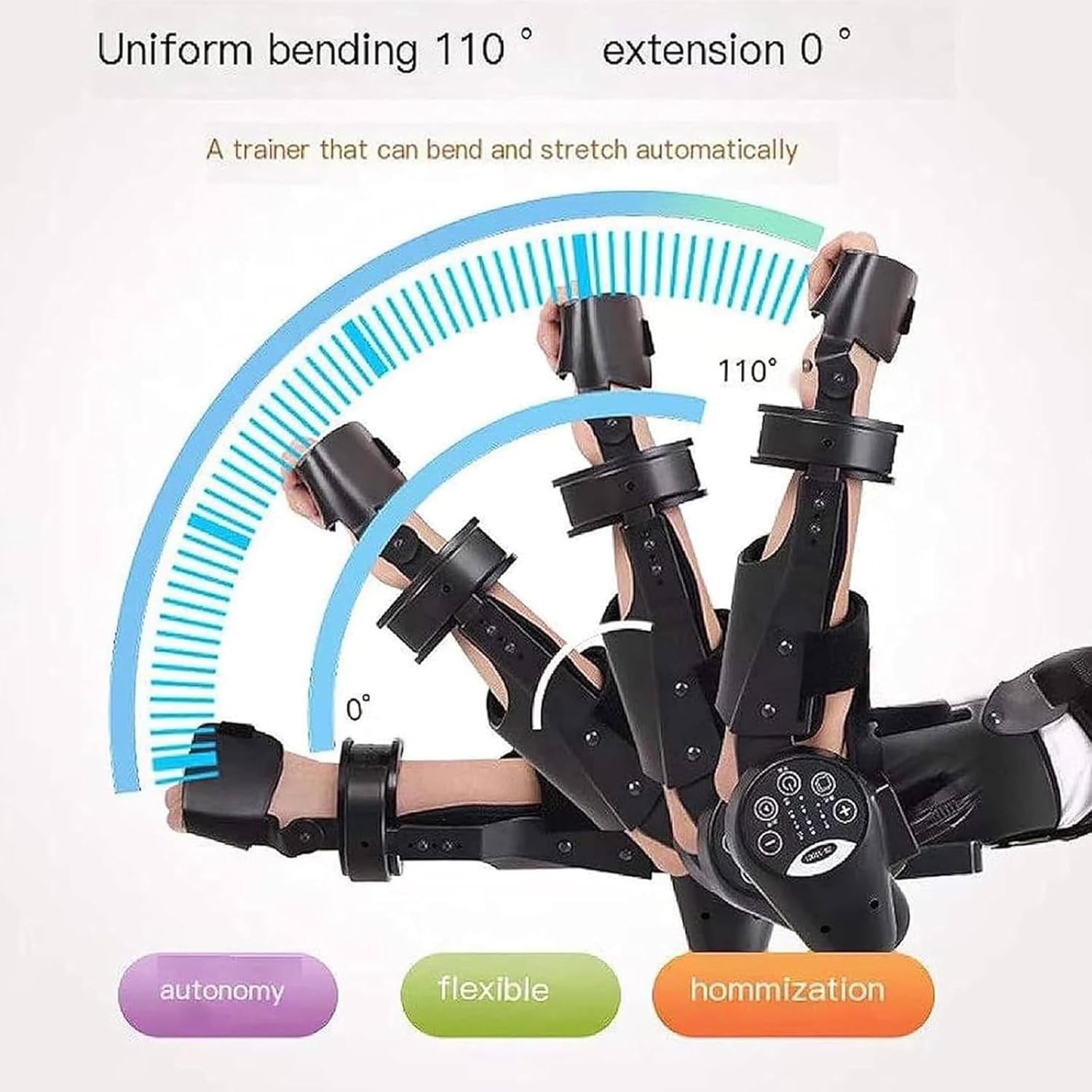 Electric Elbow Joint Rehabilitation Device, Medical Prescription Elbow Brace, Shoulder Sling Stabilizer, Arm Flexion and Extension Trainer Elbow Protector, for Stroke Hemiplegia Patients