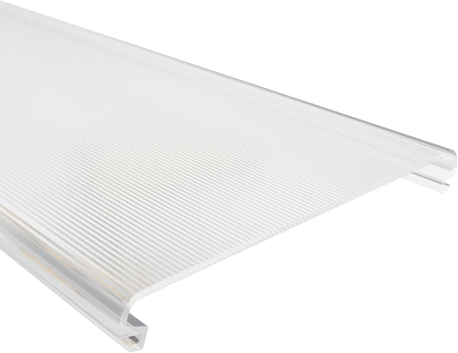 KASTLITE OEM Hillrom Hospital Bed Light Lens | Linear Prismatic Replacement Diffuser for Model 645 Hill-Rom Over-Bed Lighting | 48 Inch Fluorescent Light Fixture Cover | 5.25