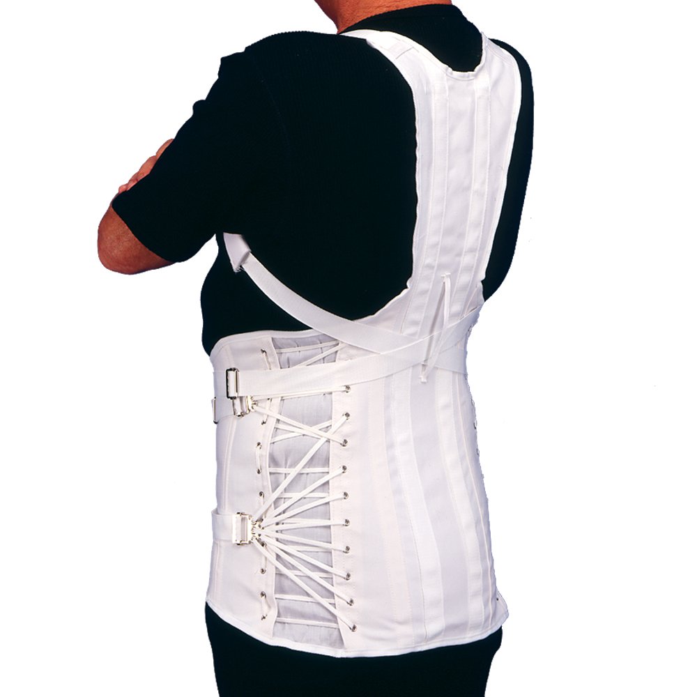 Truform-OTC Dorsolumbar Support for Spinal Posture Alignment, Lumbar Back Pain Relief and Adjustment, 44 Inch Hip