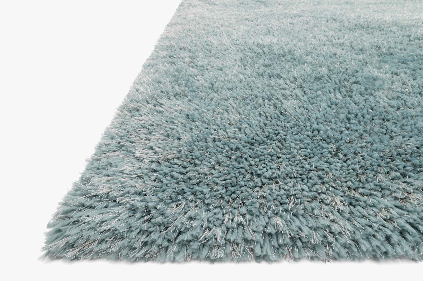 Loloi II Mila Shag Collection - Shags Hand Tufted Rug in Spa (MIL-01)