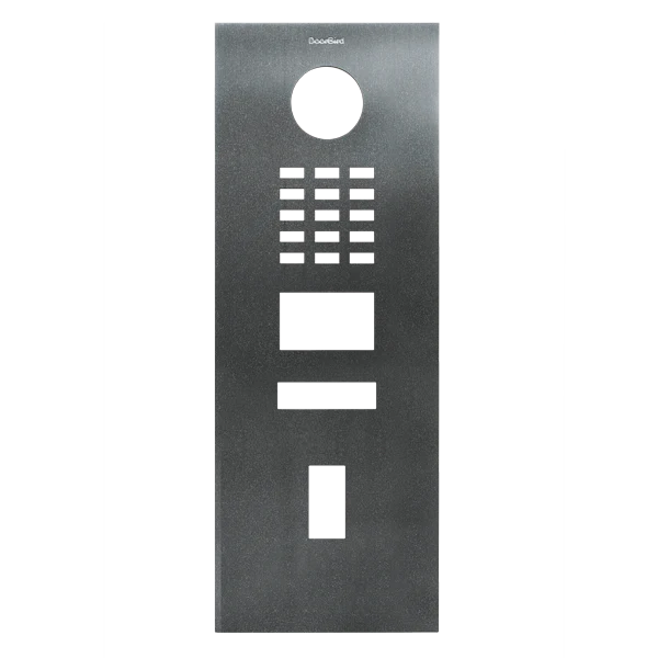 DoorBird Front Panel for D2101FV Fingerprint 50/D2101FV EKEY in DB 703 Stainless Steel