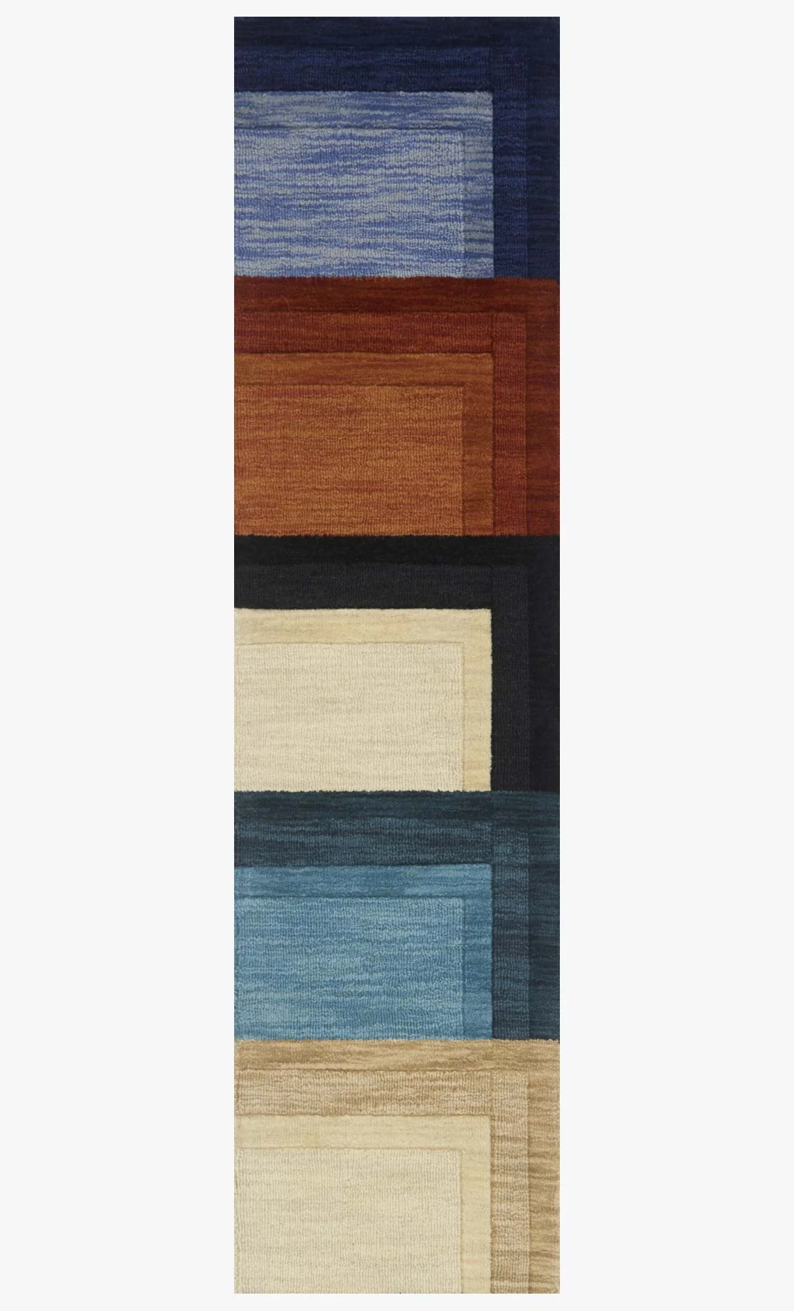 Loloi Hamilton Collection - Transitional Hand Loomed Rug in Color Blanket 2 (HM-01)