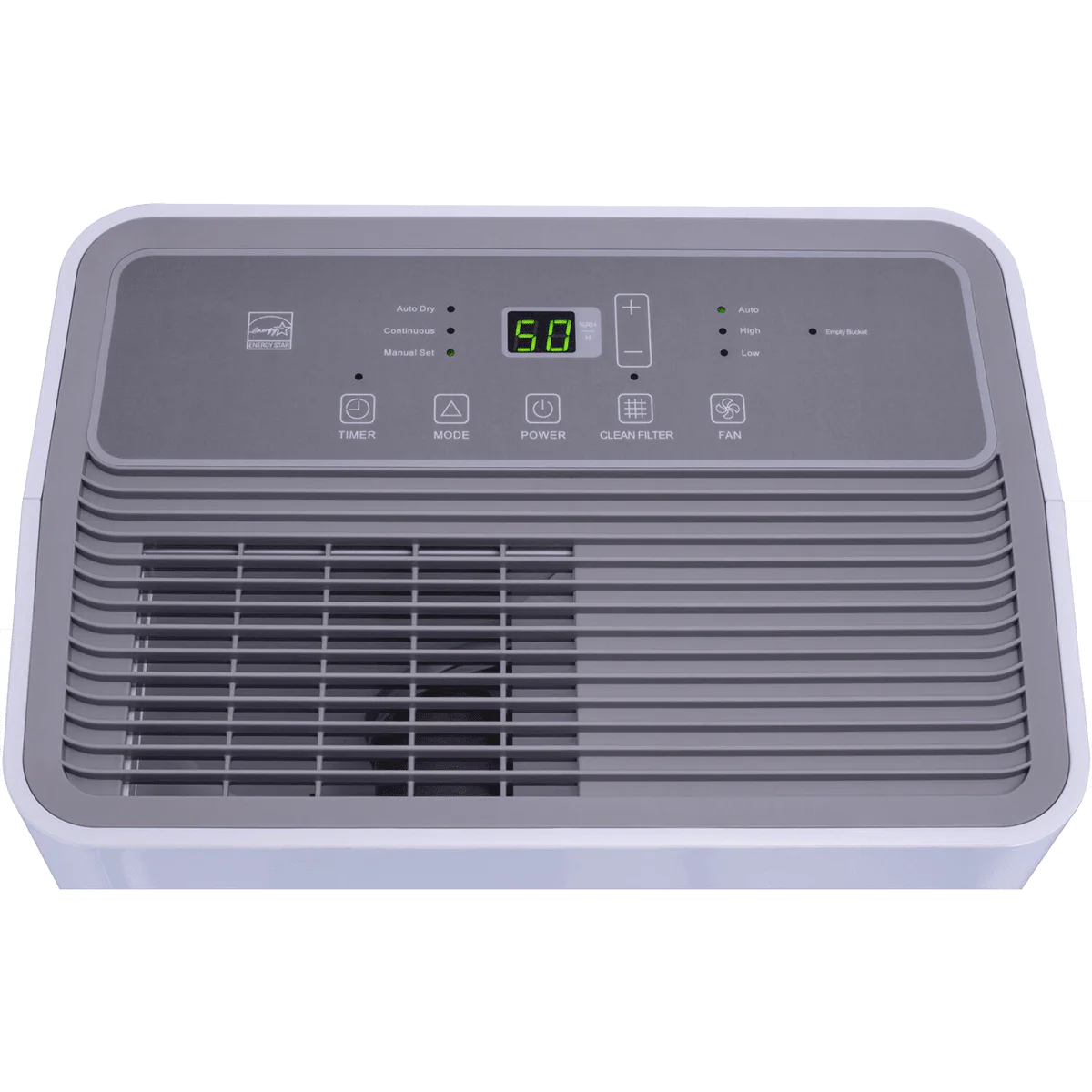 Hisense 50 Pint Energy Star Dehumidifier w/ Electronic Controls - Without Pump