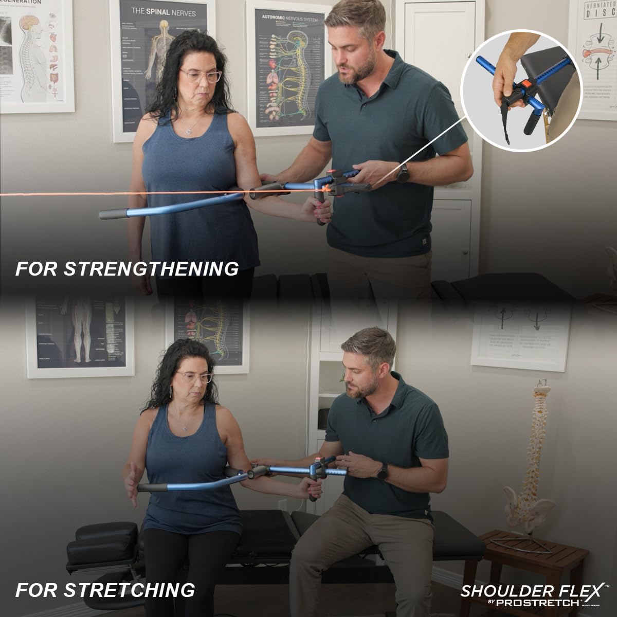ProStretch Shoulder Flex, Improves Range of Motion and Relieves Discomfort from Frozen Shoulder and Rotator Cuff Injuries