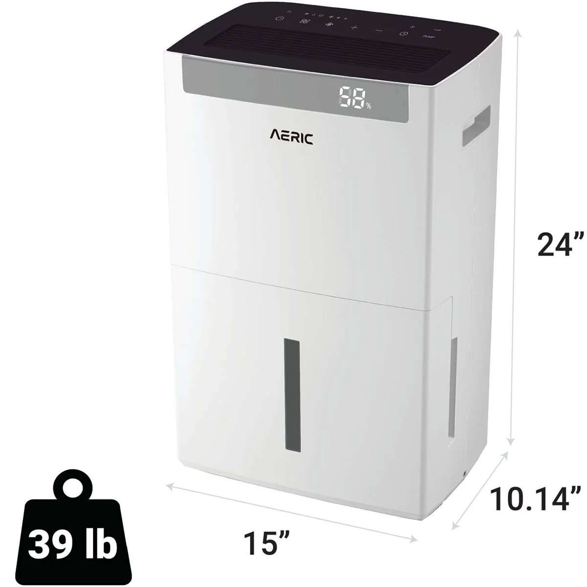 Aeric AERD501P 50 Pint Energy Star Dehumidifier